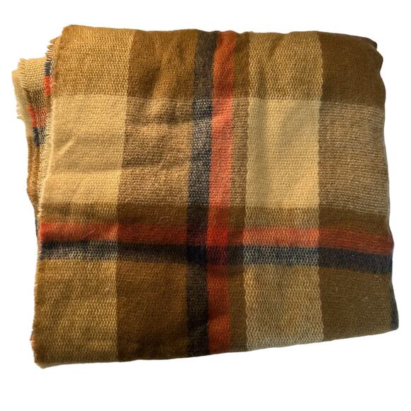 Oversized Plaid Blanket Scarf - Picture 2 of 4